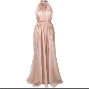 Maria Lucia Hohan Eslem halter dress in blush
